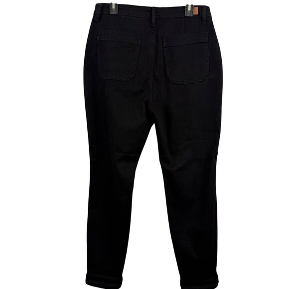 Judy Blue Jogger Womens Black Stretch High Waist Jeans Drawstring sz 13 / 31 - Picture 13 of 16